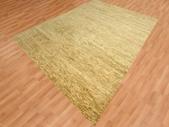 Golden Yellow Modern Plain Design