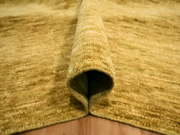 Golden Yellow Modern Plain Design