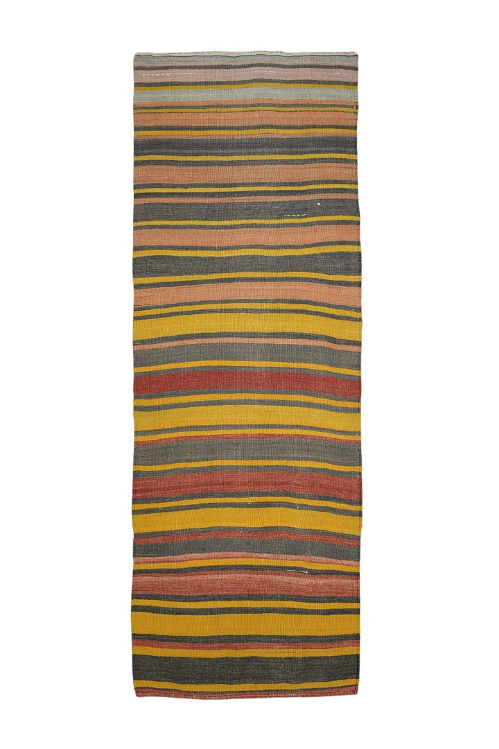 Turkish Old Antique Kilim Runner
