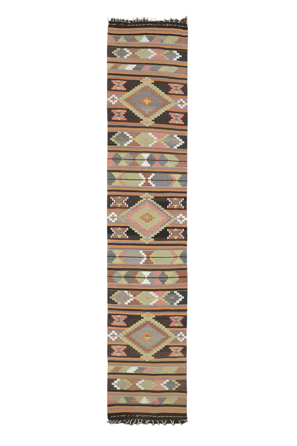 Turkish Old Antique Kilim Runner