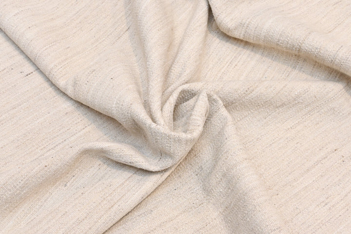 Hand Knotted Afghani Kilim Rug in Neutral