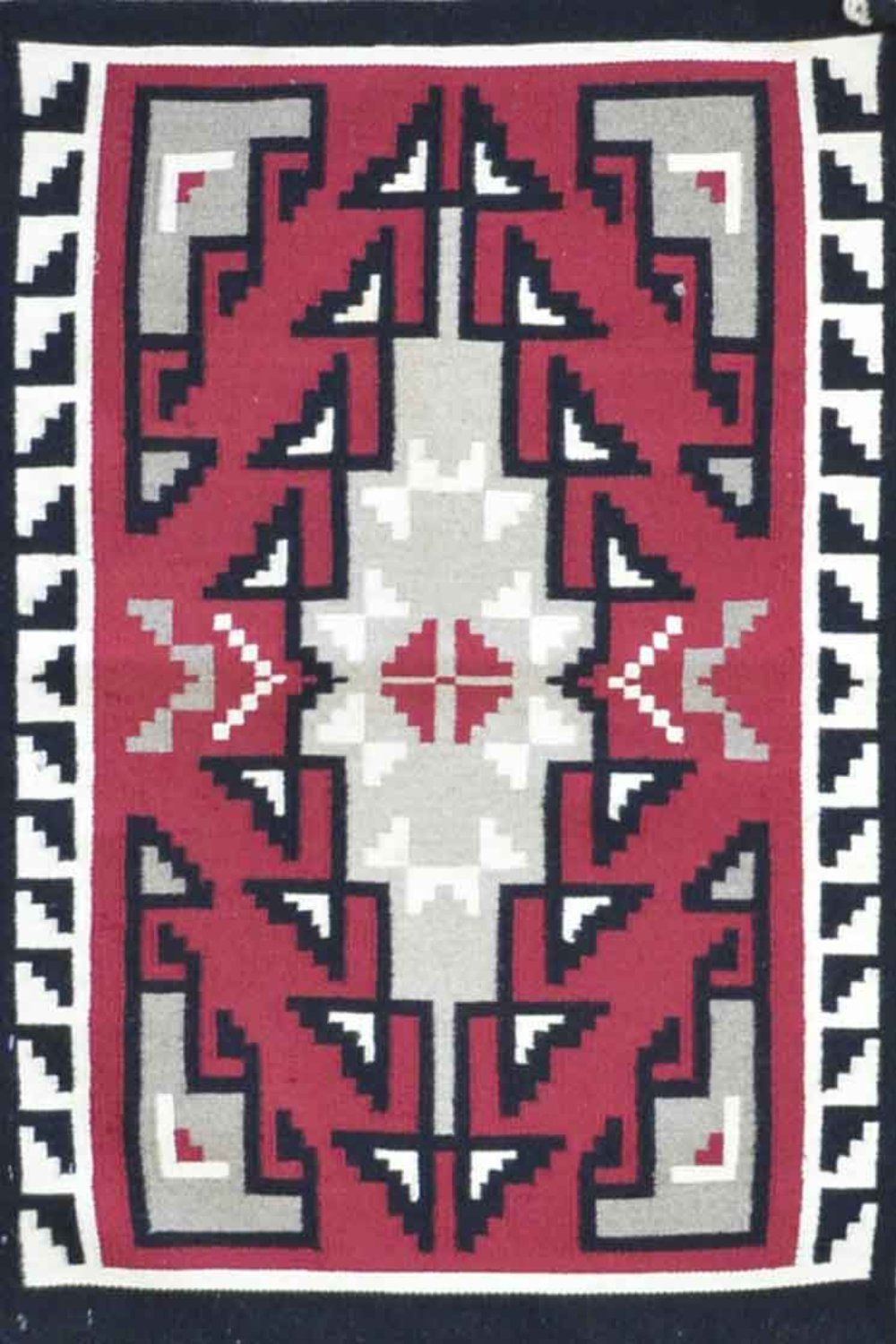 Old American Indian Navajo Rug