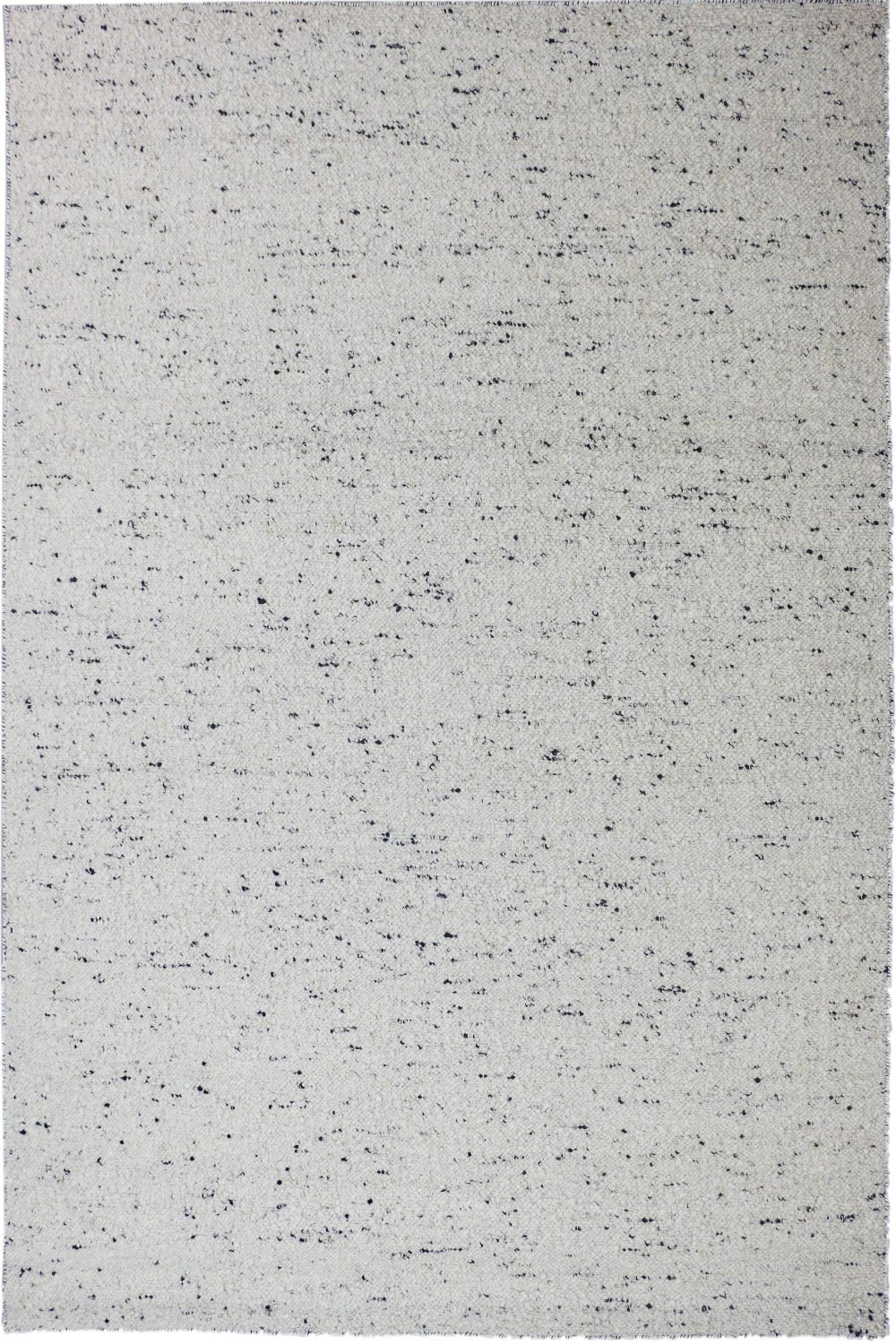 Hand Woven Modern Neutral Area Rug in White