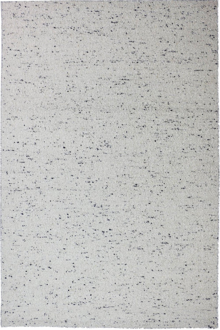 Hand Woven Modern Neutral Area Rug in White