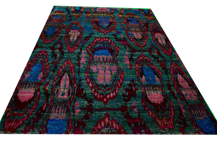 Medium Pile Saree Silk Rug