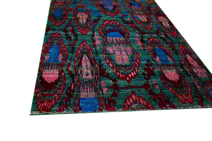 Medium Pile Saree Silk Rug