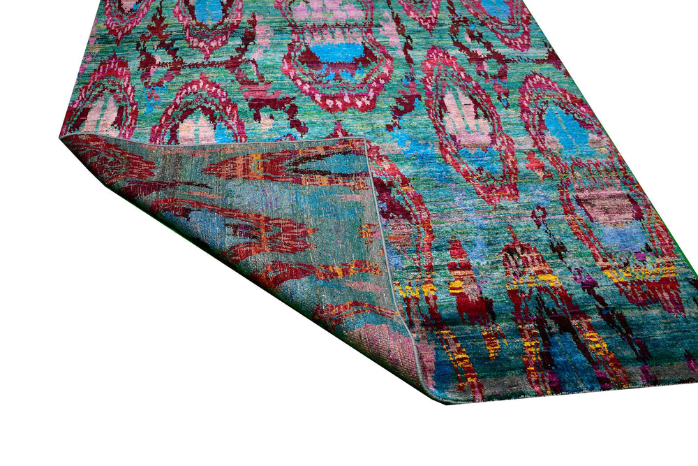 Medium Pile Saree Silk Rug