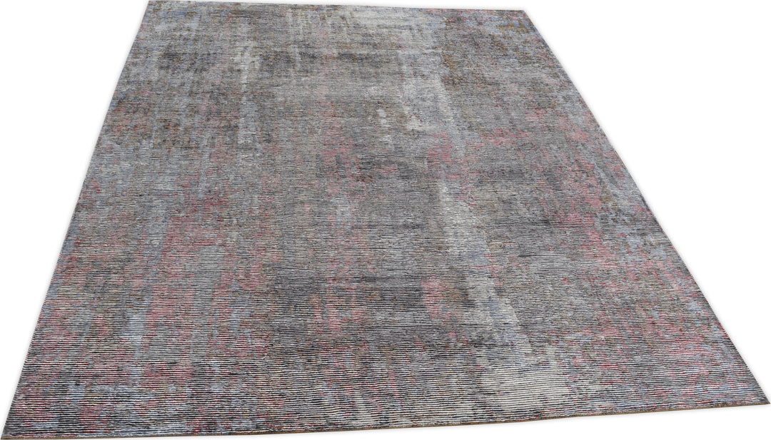 Hand Knotted Modern Area Rug