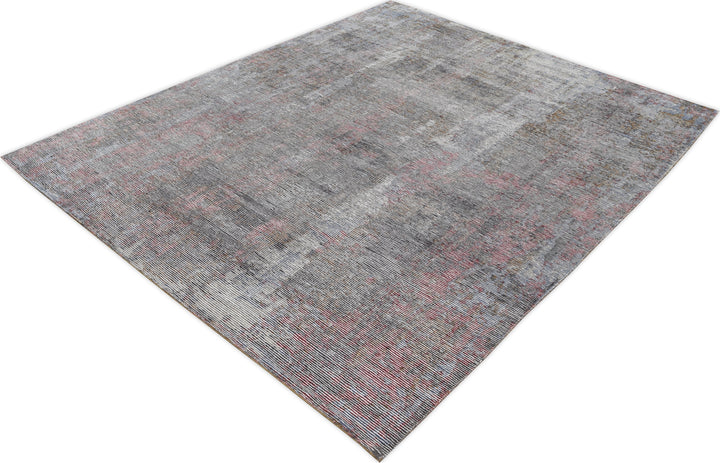 Hand Knotted Modern Area Rug