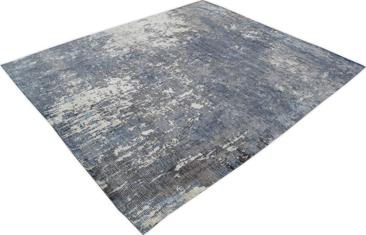 Hand Knotted Modern Area Rug