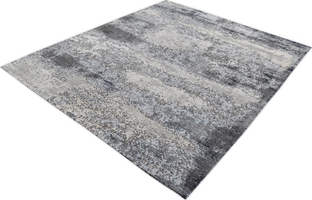 Hand Knotted Modern Area Rug