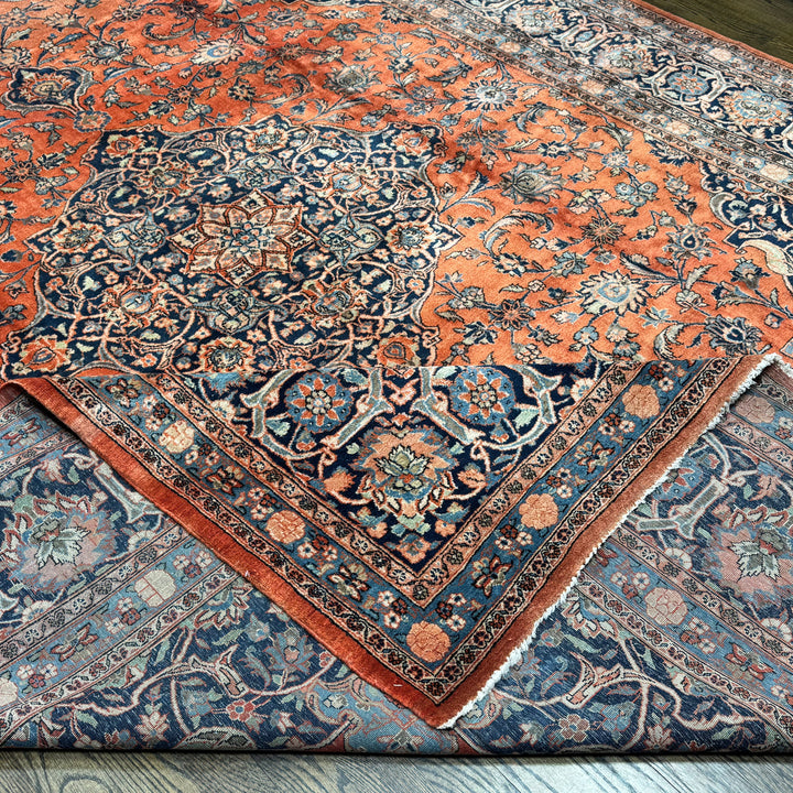 Persian Antique Kashan Rug