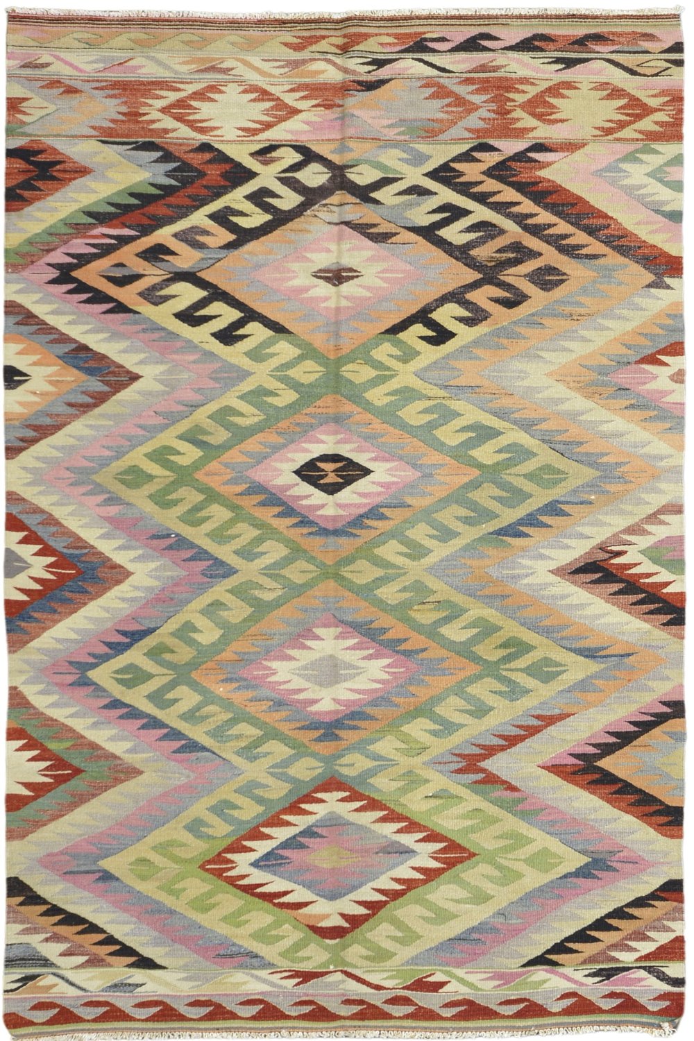 Turkish Old Antique Kilim Rug