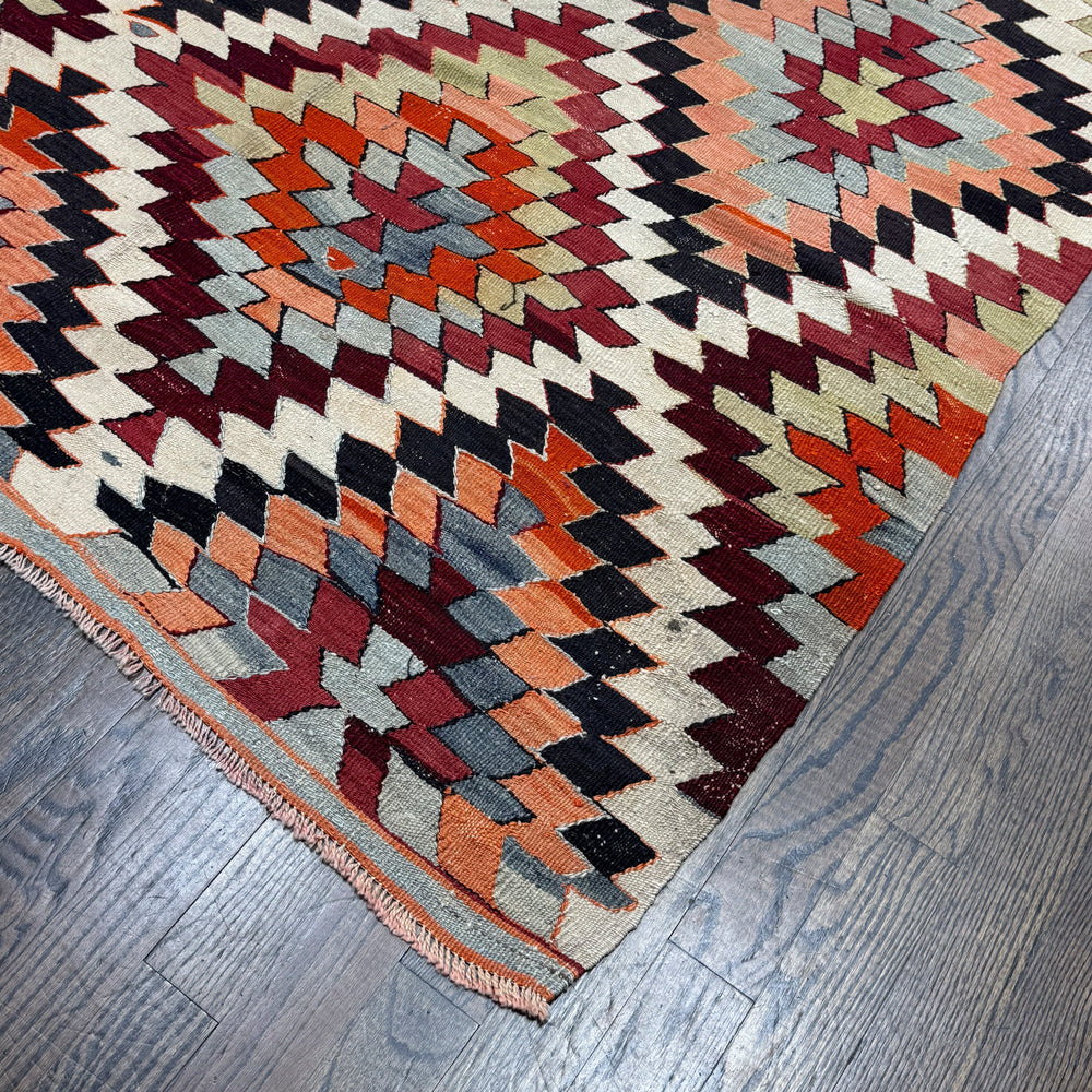 Turkish Old Angtique Kilim Rug