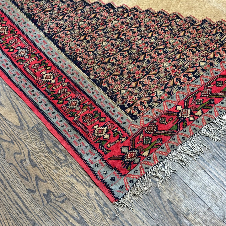 Persian Senneh Vintage Kilim Rug