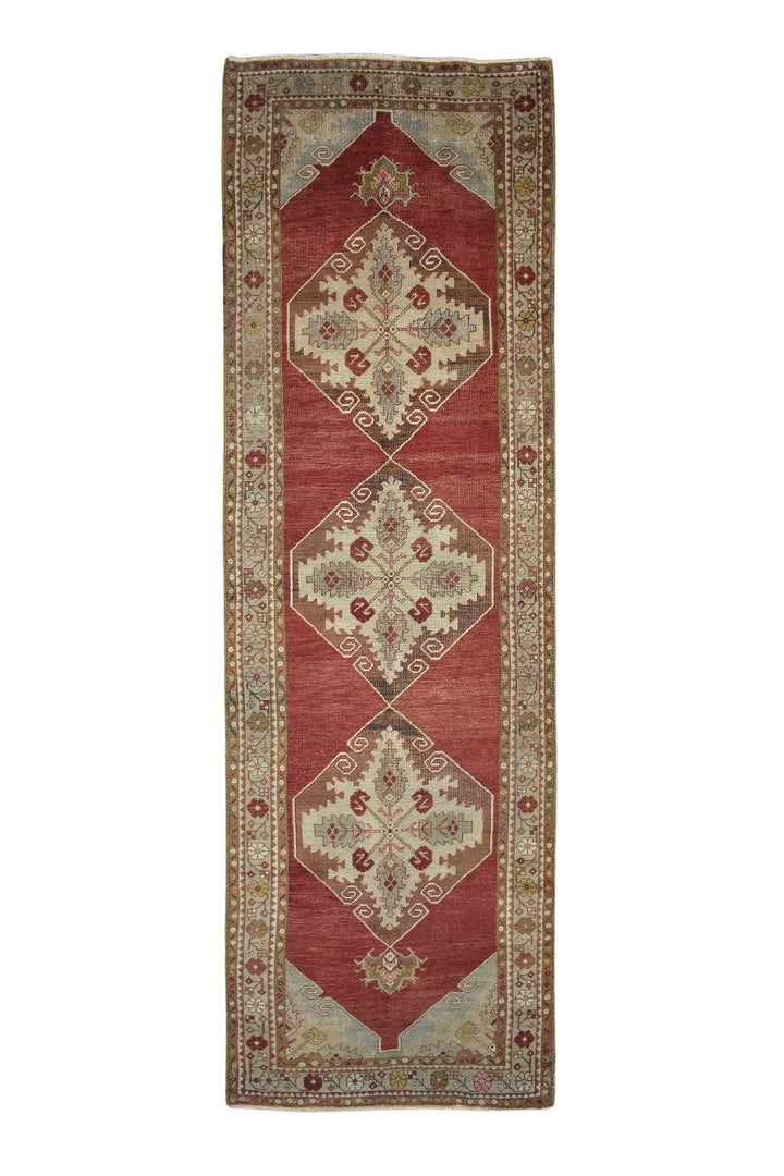 Turkish Old Antique Runner