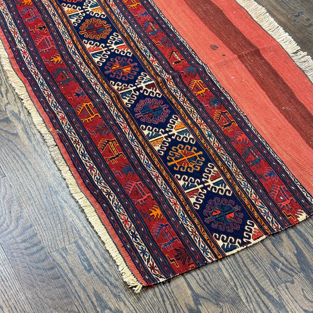 Uzbek Turkmen Tribal Rug