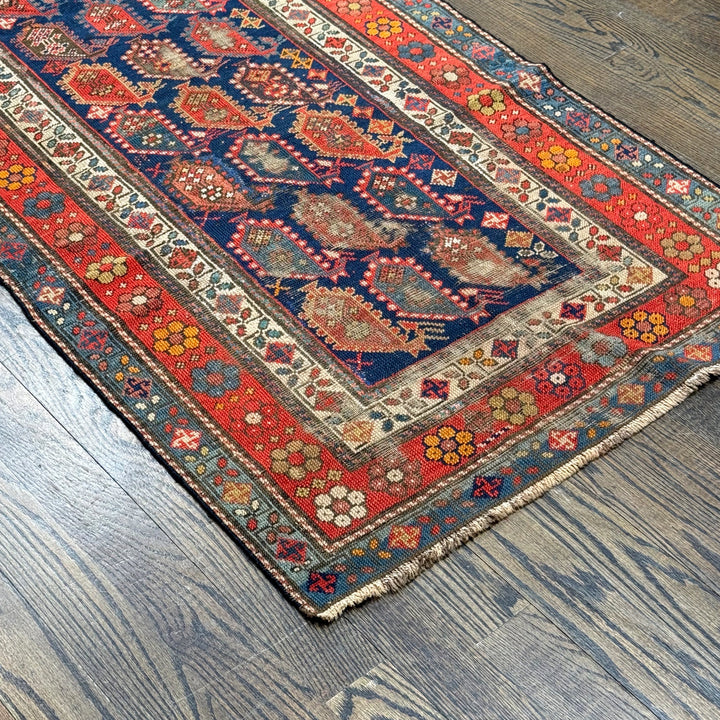 Antique Caucasian Rug