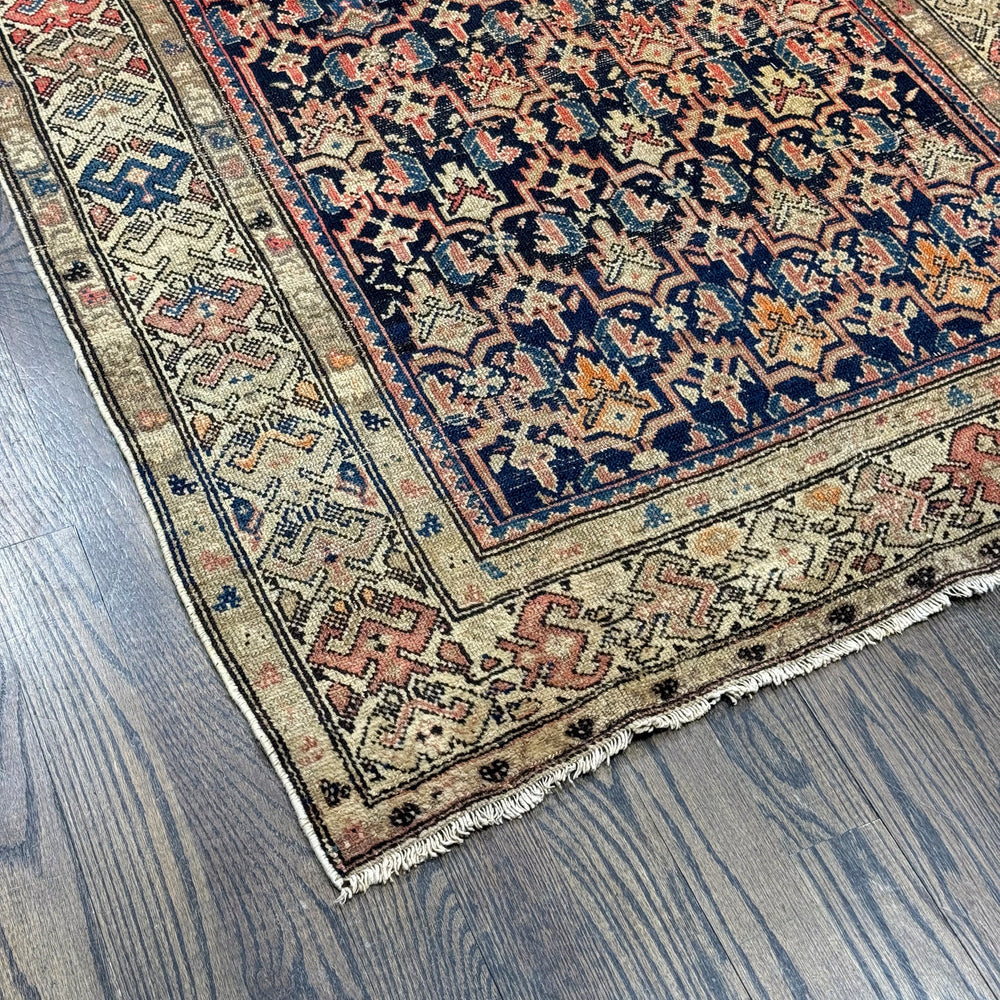 Antique Persian Mahal Rug