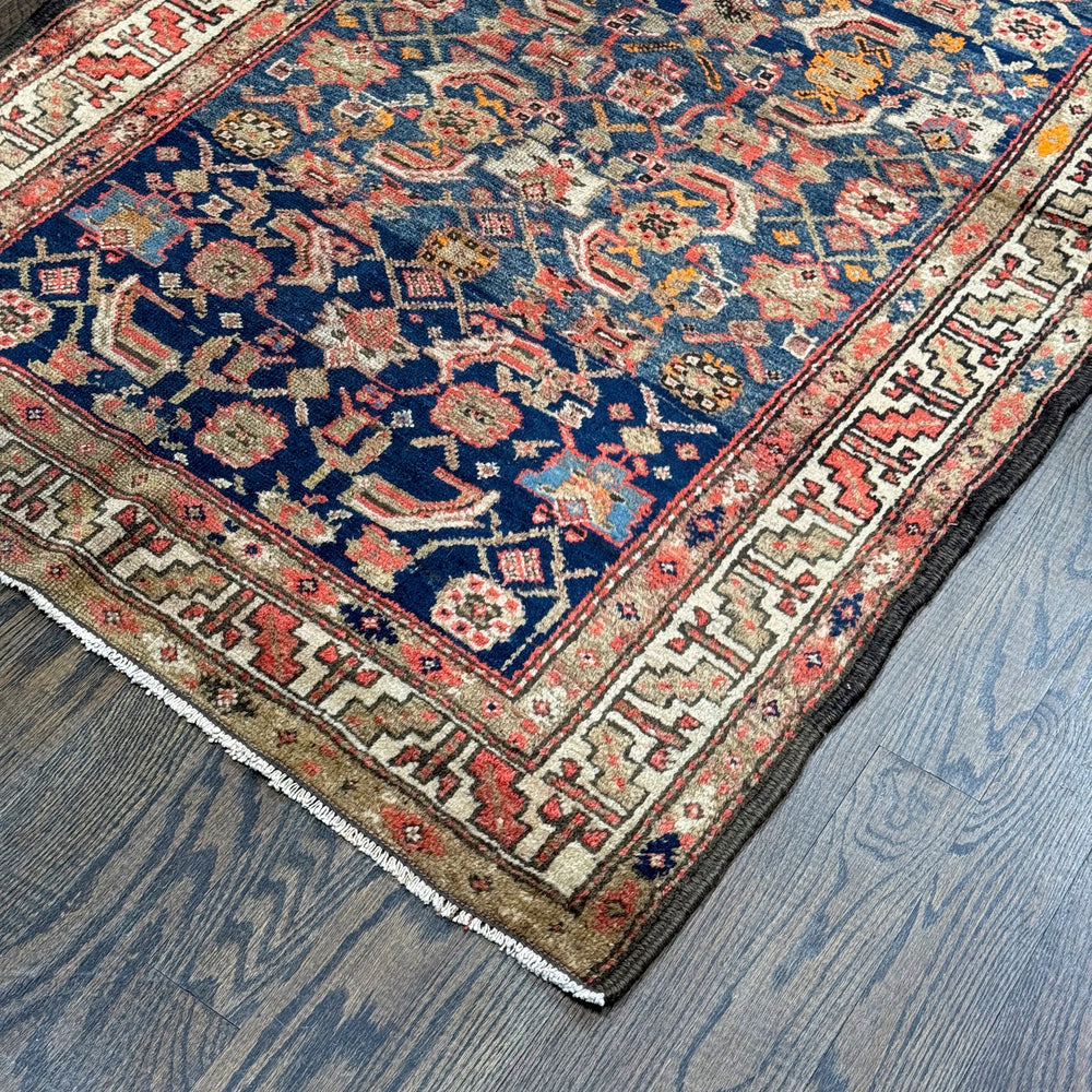 Antique Persian Kirman Rug