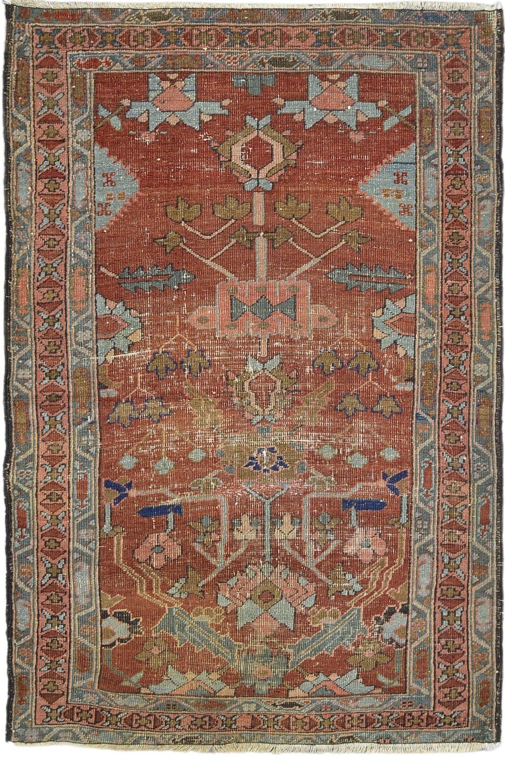 Persian Heriz Small Rug