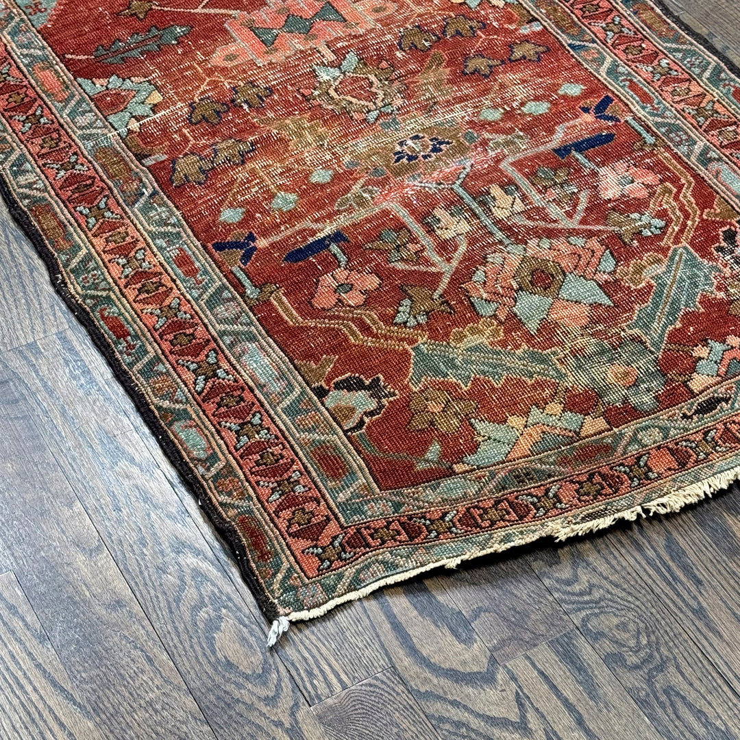 Persian Heriz Small Rug