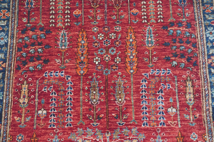 Hand Knotted Afghani Fine Aryana Rectangle Area Rug