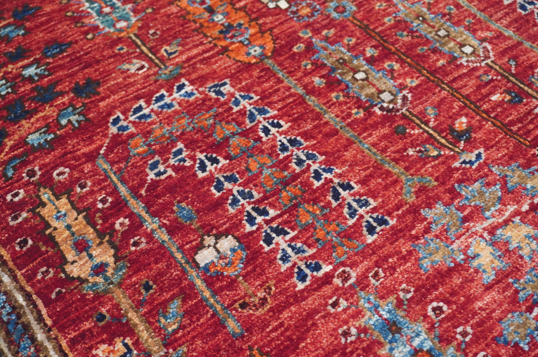 Hand Knotted Afghani Fine Aryana Rectangle Area Rug