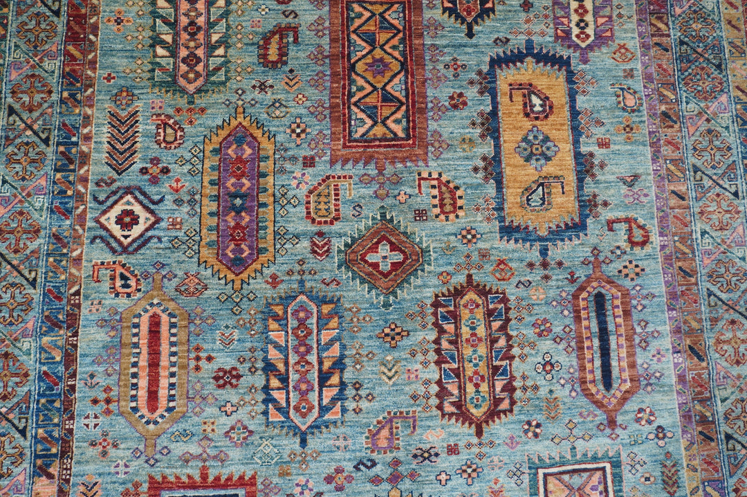 Hand Knotted Afghani Samarkand Rug