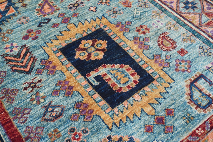 Hand Knotted Afghani Samarkand Rug