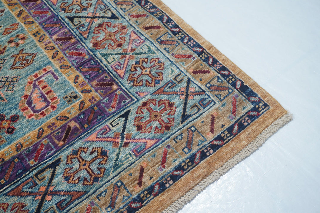 Hand Knotted Afghani Samarkand Rug