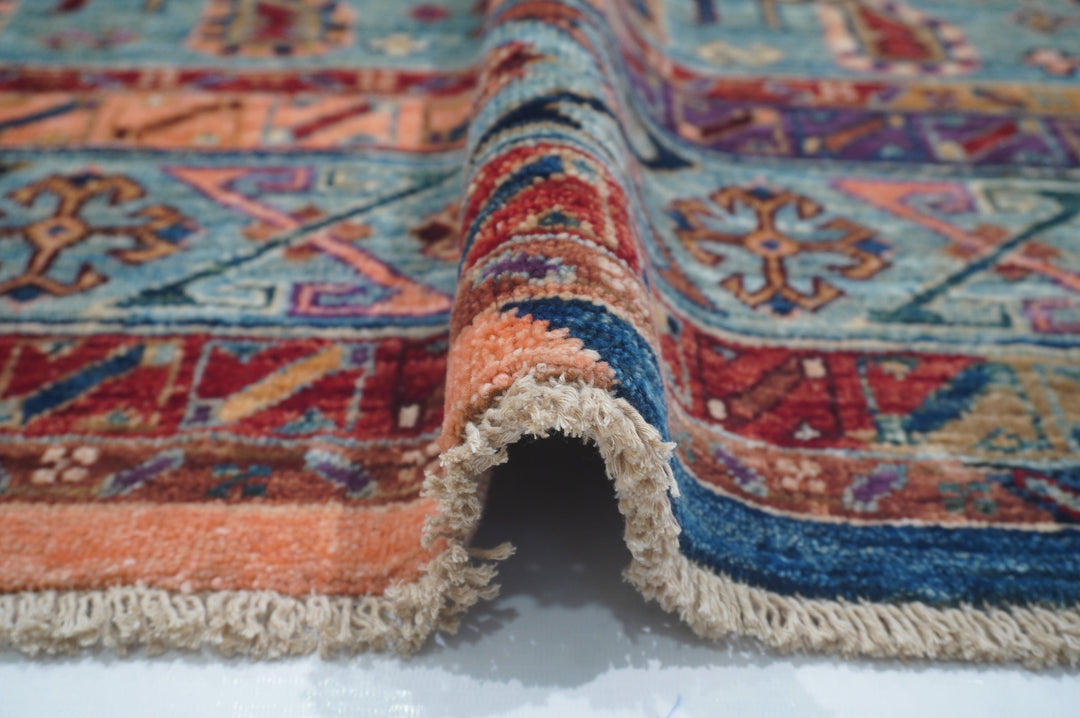 Hand Knotted Afghani Samarkand Rug