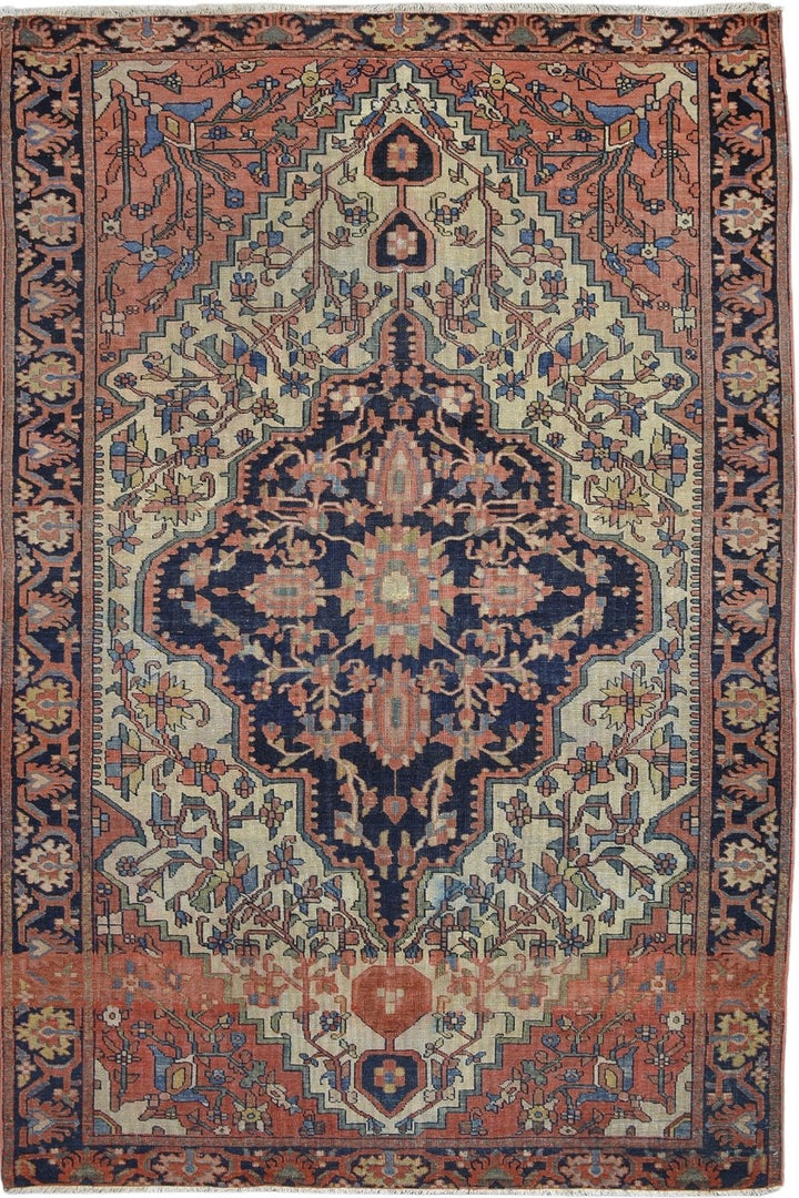 Persian Saroukh Farahan Antique Rug