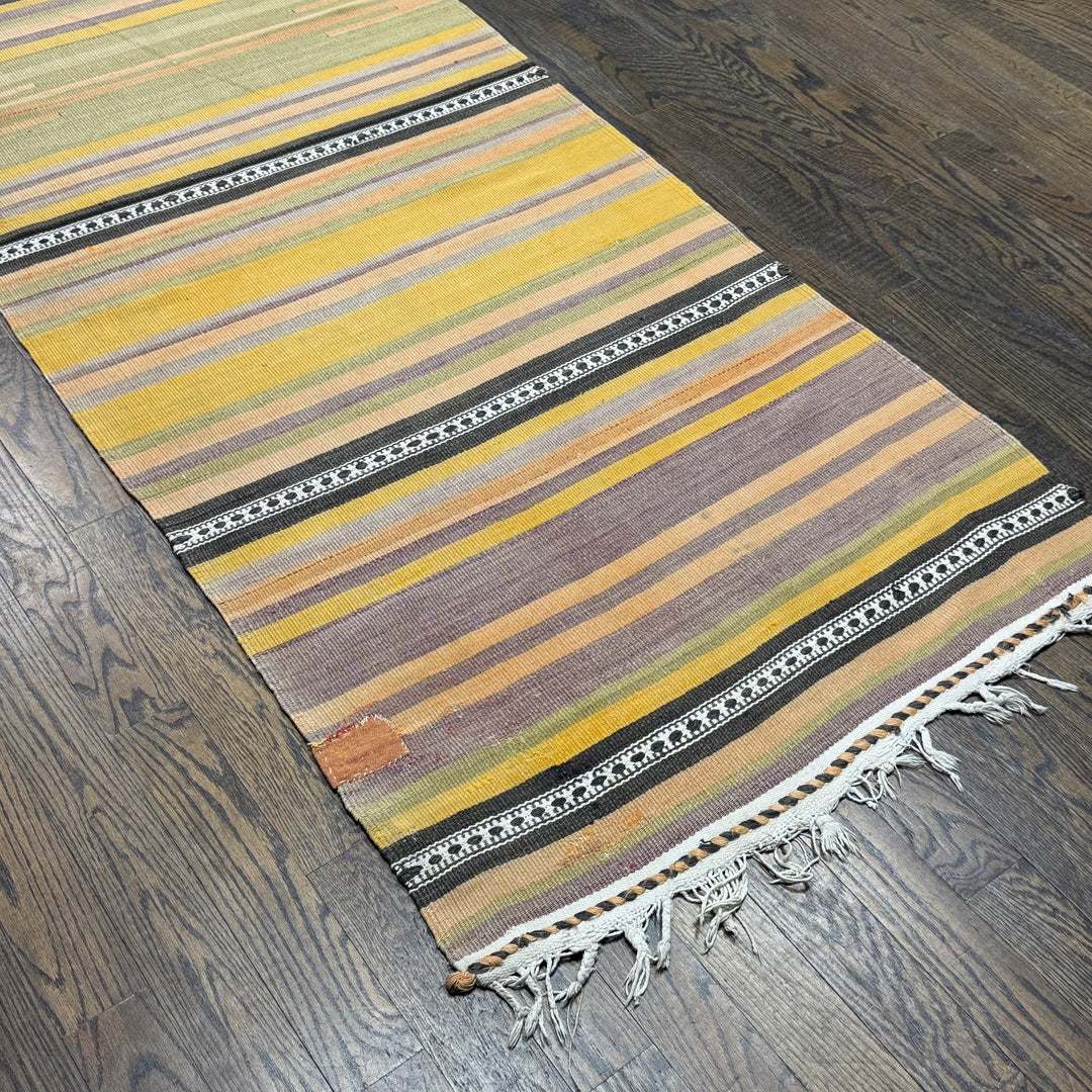 Turkish Flatweave Kilim Runner