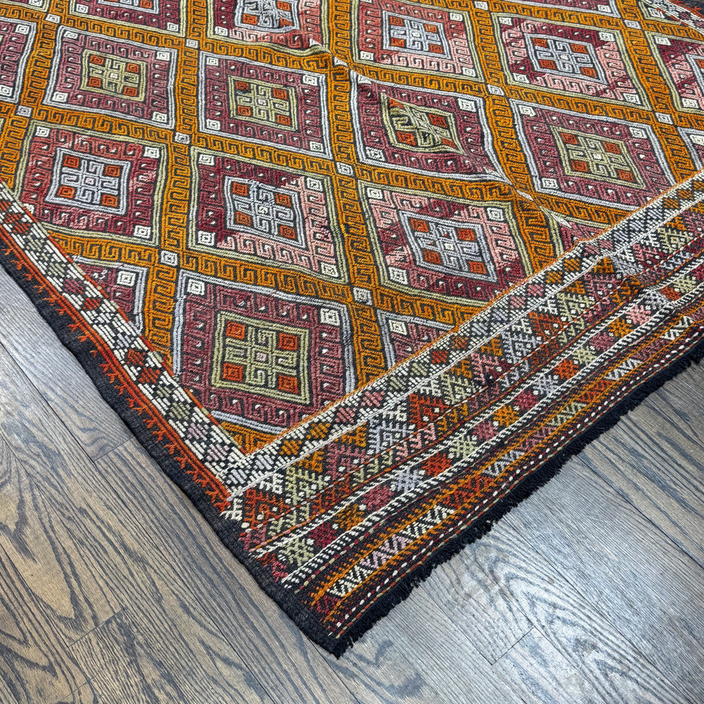 Turkish Wool Kilim Rug