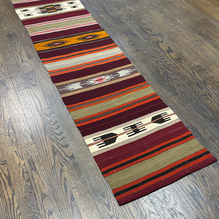 Turkish Antique Kilim Runner