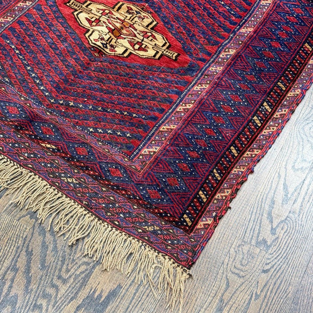 Traditional Afghani Square Sofra Rug