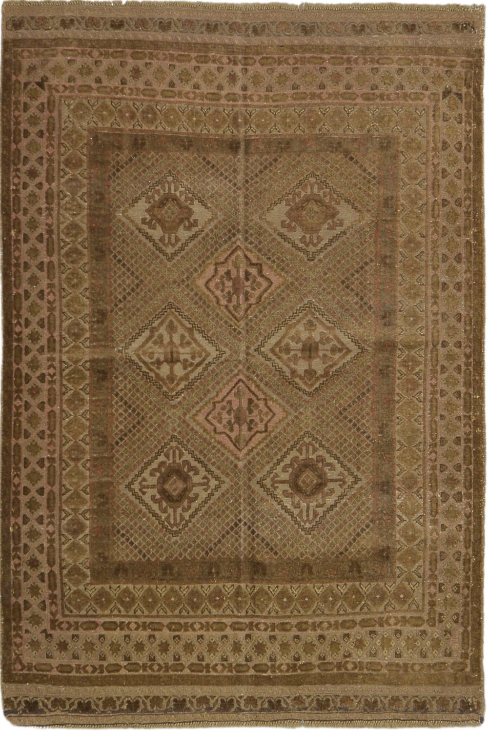 Afghani Wool Soumak Rug