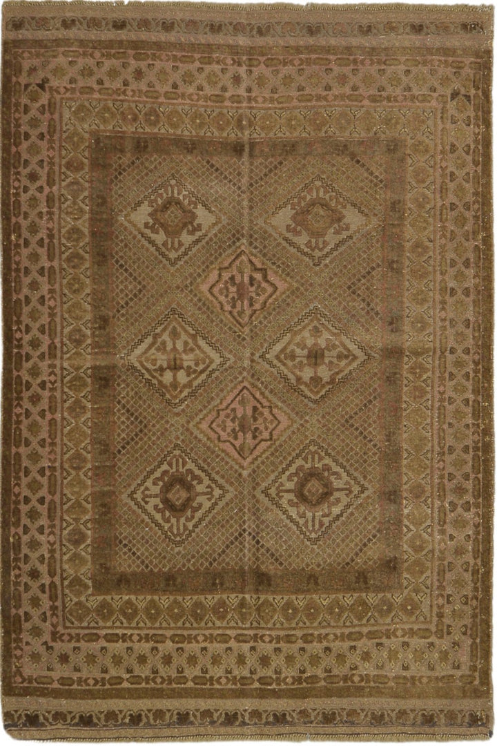 Afghani Wool Soumak Rug