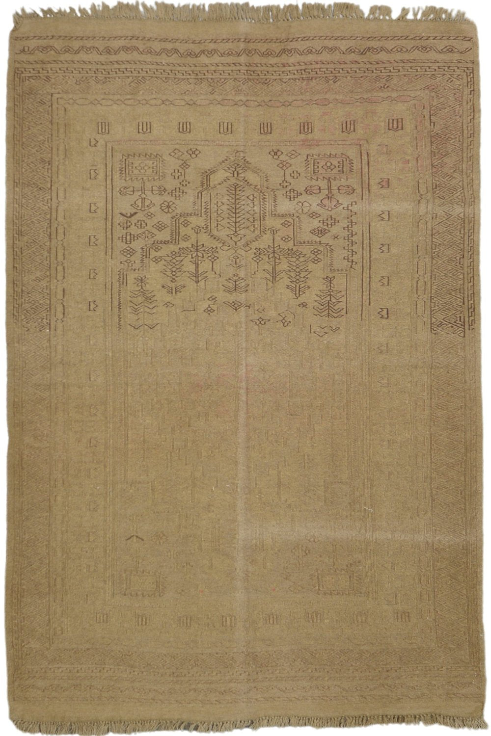 Afghani Wool Soumak Rug