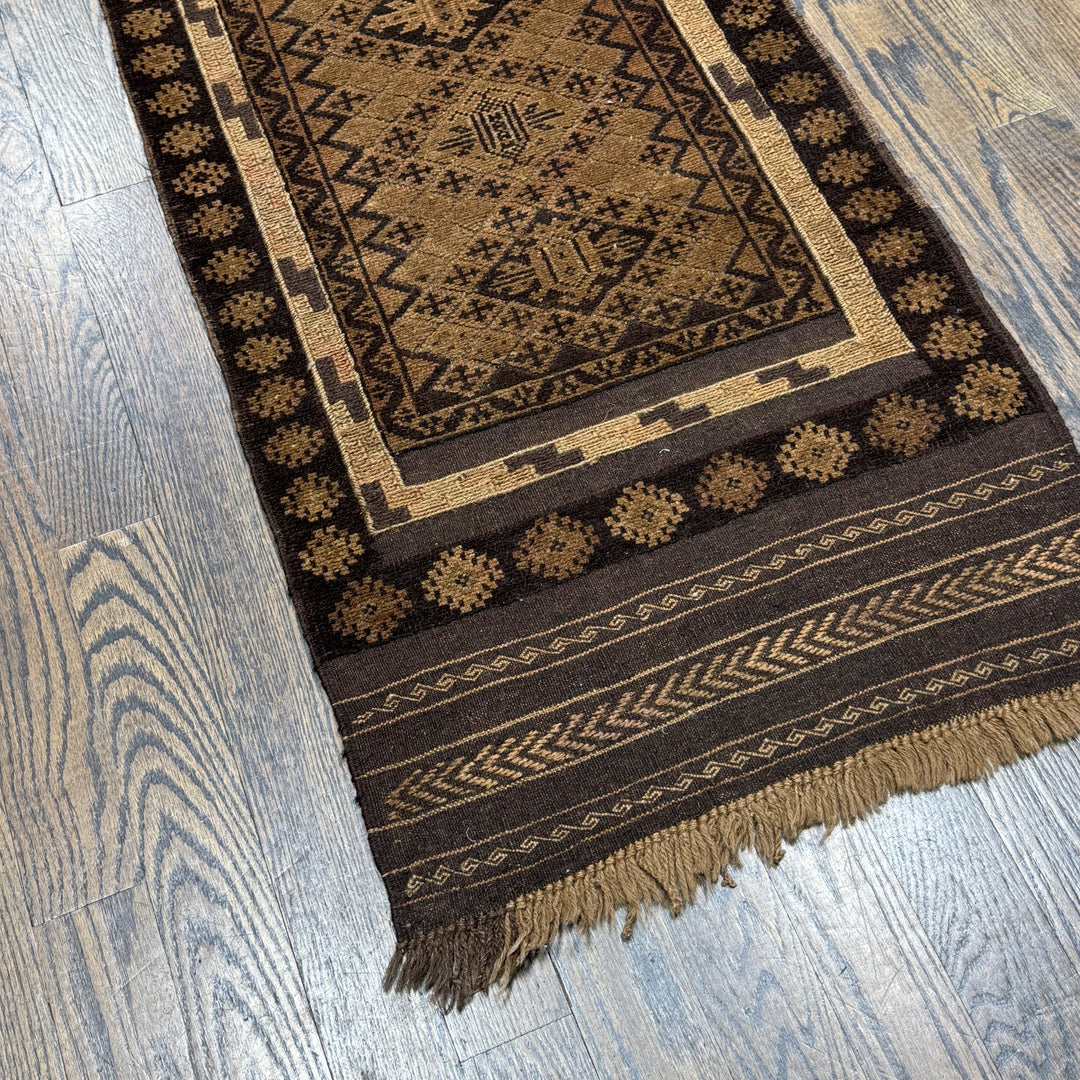 Afghani Soumak Vintage Runner