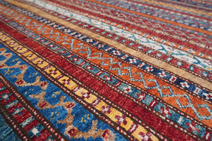 Hand Knotted Afghani Shaal Rug