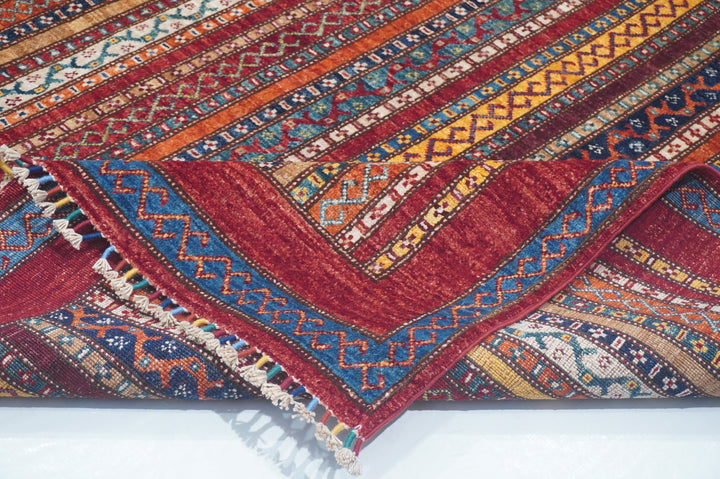 Hand Knotted Afghani Shaal Rug