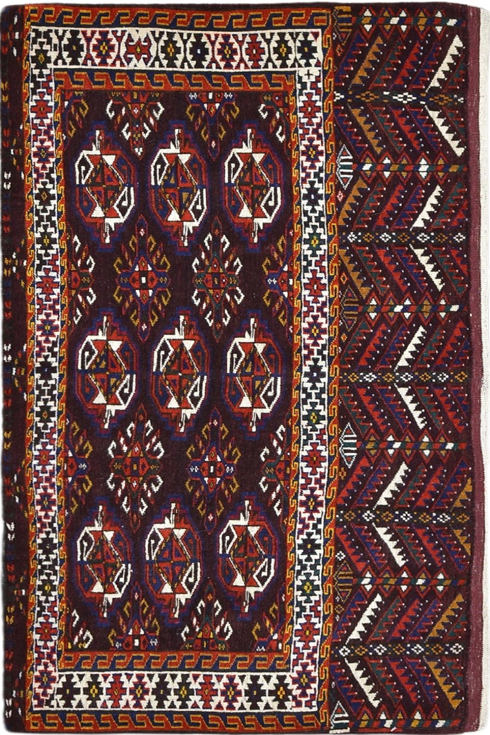 Afghani Antique Turkmen Rug