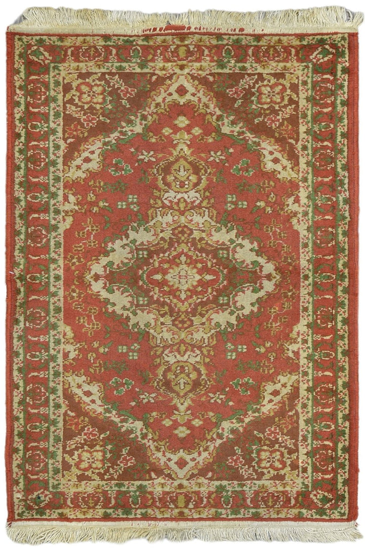 European Decorative Rug in red