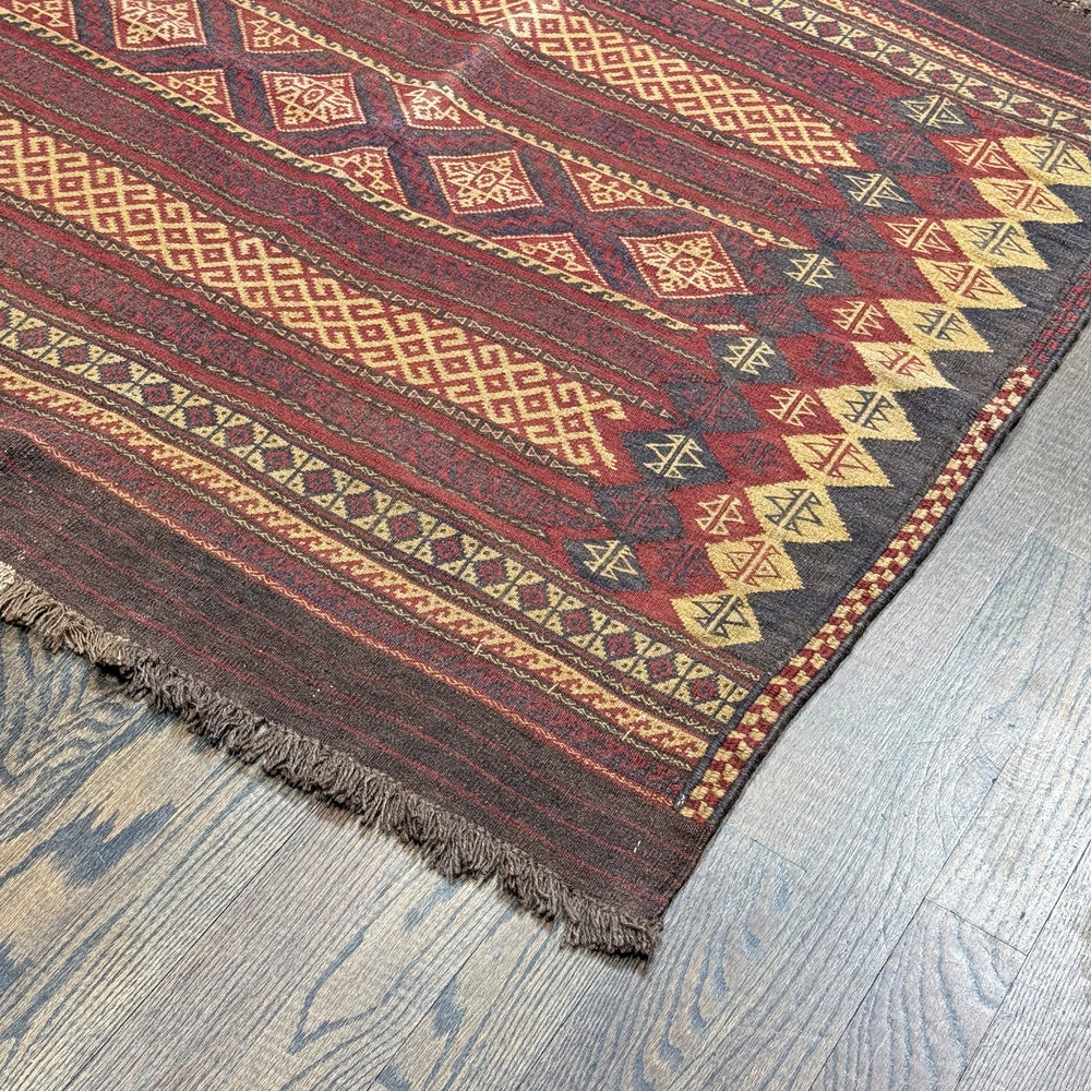 Afghani Kilim Sofra Rug