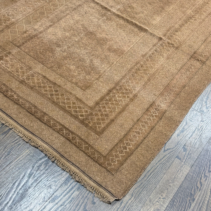 Afghani Medium Pile Vintage Soumak Rug