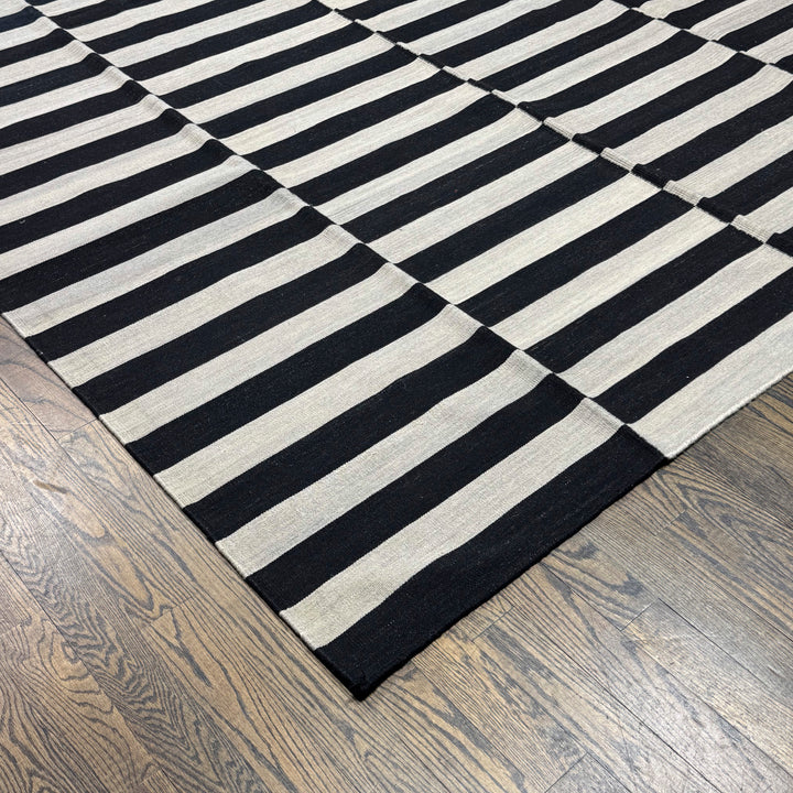 Modern New Striped Kilim Rug