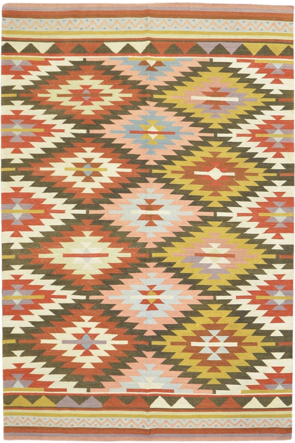 Turkish Flatweave Kilim Rug