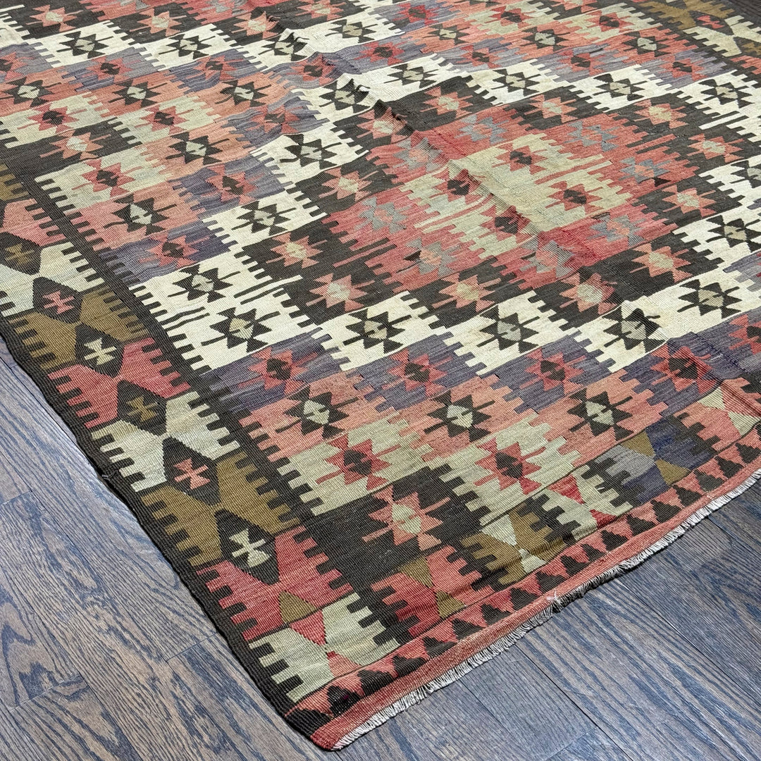 Old Turkish Kilim Rug